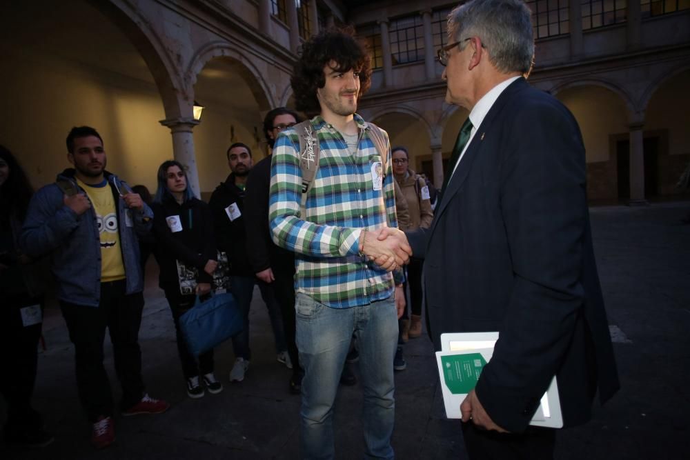 Santiago García Granda, nuevo rector de la Universidad de Oviedo