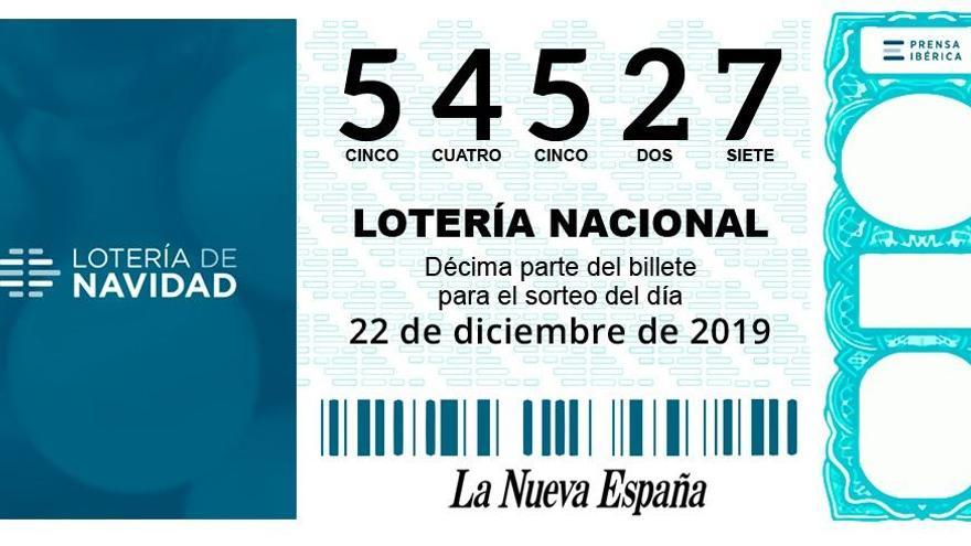 Comprobar número premiado con el sexto quinto premio del sorteo extraordinario de la Lotería de Navidad celebrado hoy en Madrid