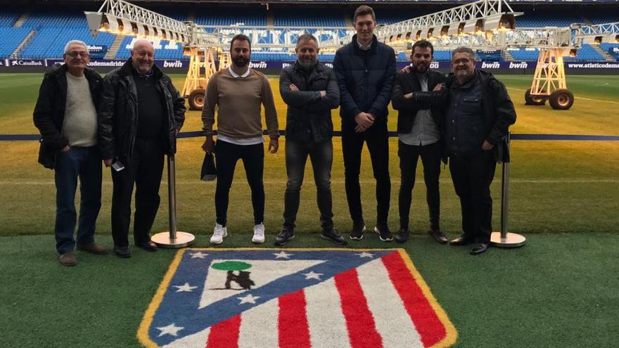El Elda Industrial firmó un convenio de colaboración con el Atlético de Madrid