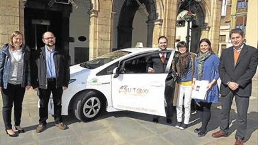Castellón promociona la movilidad sostenible en los servicios de taxi