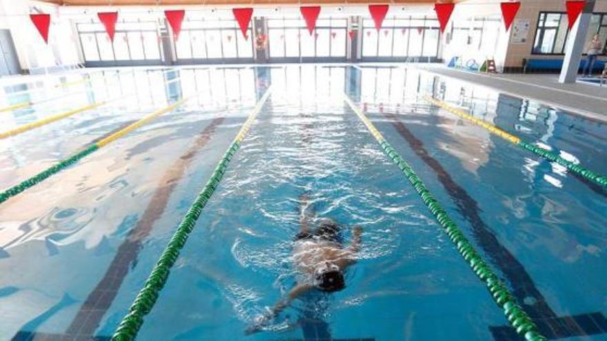 La piscina del Complejo Deportivo Santi Cazorla.