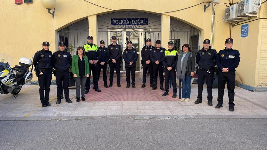 La Policía Local de Sagunt suma cinco nuevos oficiales
