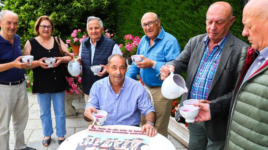 Presentación de la Festa do Tinto do Salnés, que en la presente edición cumple cincuenta años.  | // IÑAÑI ABELLA