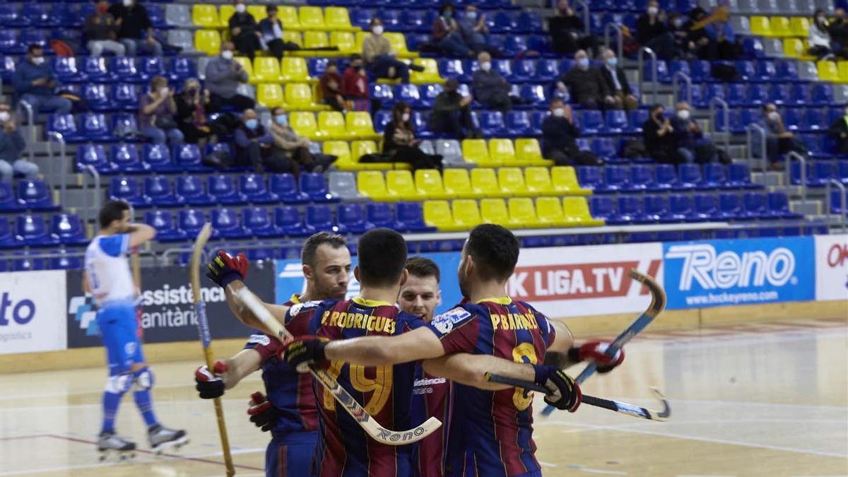 El Barça derrotó con autoridad al cuadro leridano