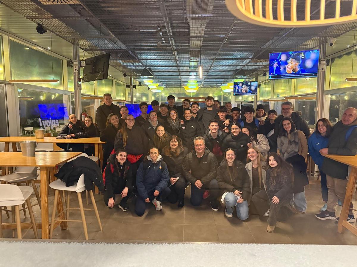 Los atletas del club Speed que compitieron en el Trofeo Ciudad de Salamanca