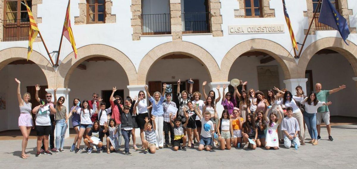 La sostenibilidad centra el Pleno Infantil y Juvenil de Santa Eulària | FOTOS: ASE