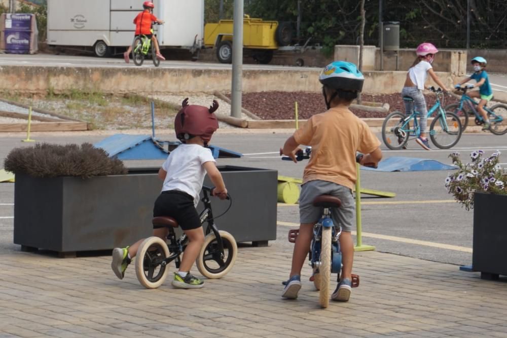 Circuit infantil de bicicletes a càrrec de Dinamic Guie en el marc de la Festa Major de Sant Salvador de Guardiola 2020