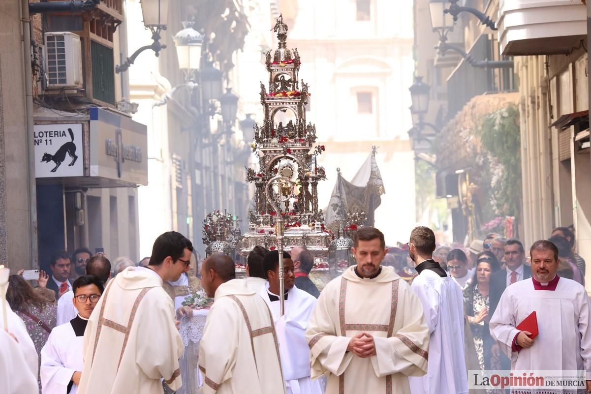 Procesión del Corpus en Murcia, en imágenes