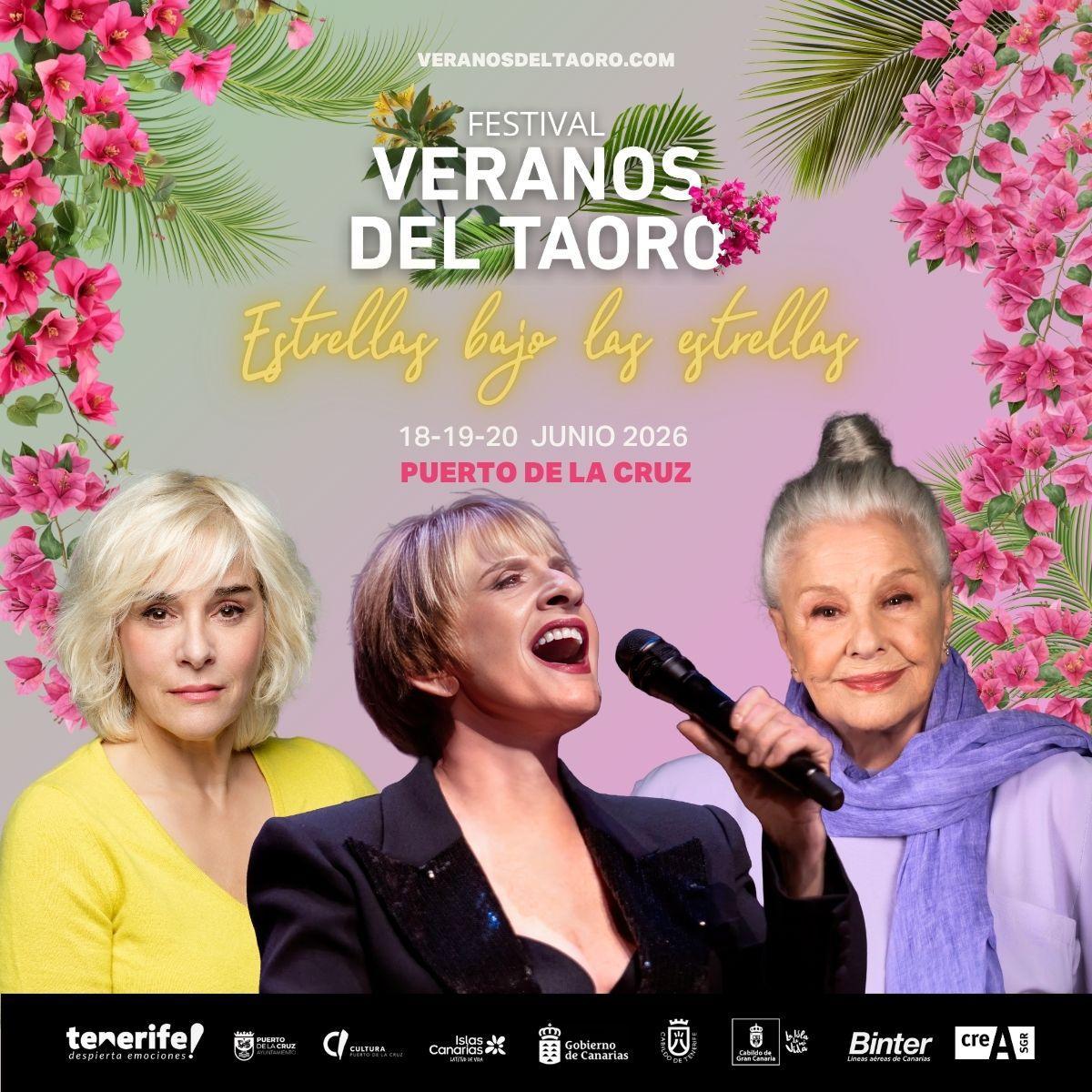 Cartel de Veranos del Taoro.