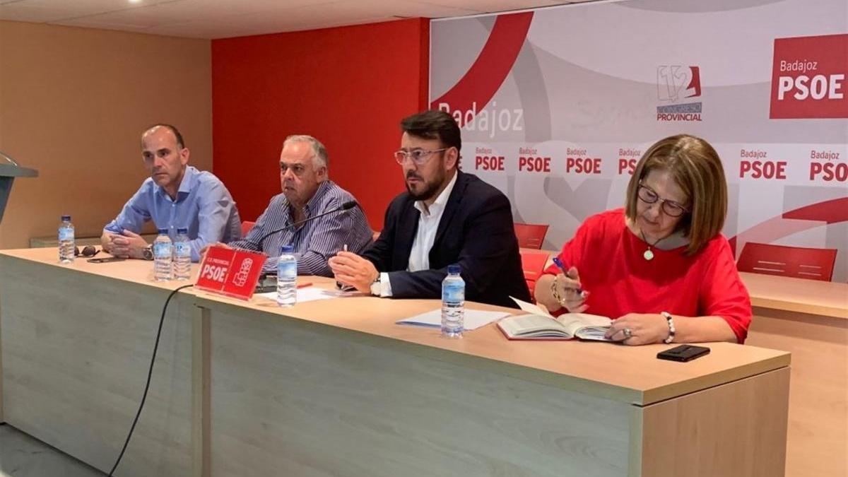 El PSOE elige los 20 diputados de la Diputación de Badadajoz