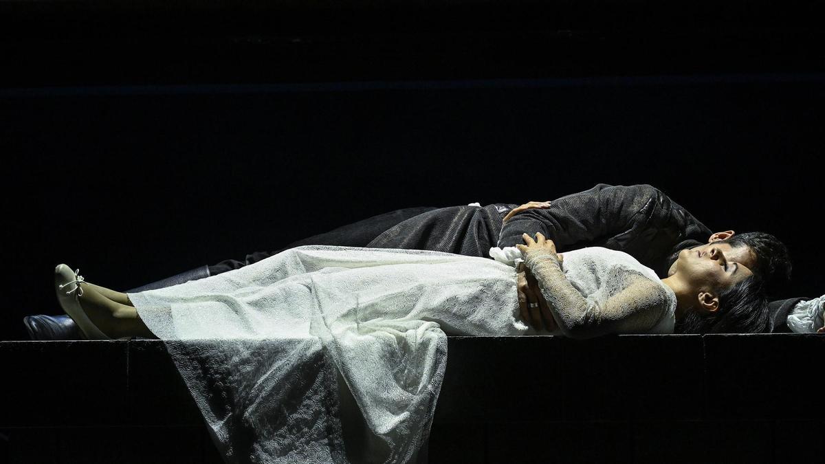 Una escena de Romeo y Julieta