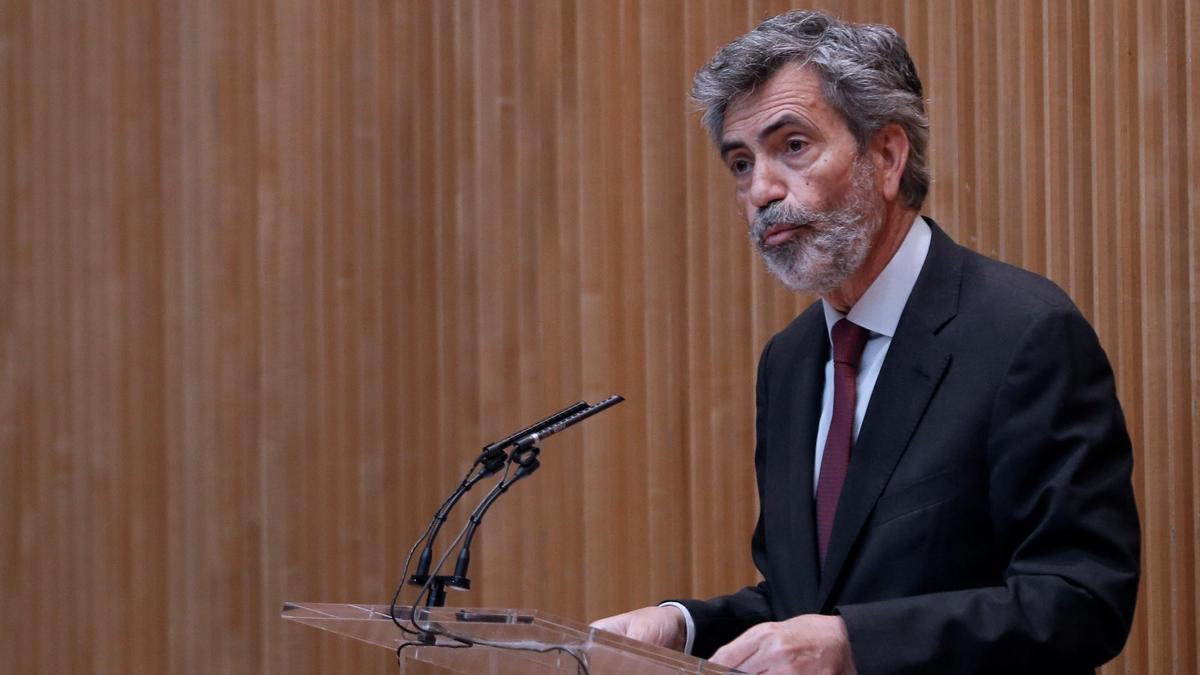 Carlos Lesmes, presidente del CGPJ.