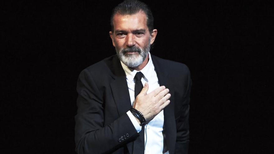 Banderas, durante el pasado Festival de Málaga, donde recibió la Biznaga de Oro honorífica