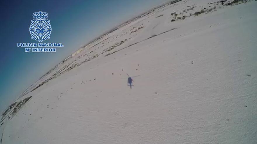 Vista aérea de Zaragoza tras el paso de 'Filomena'