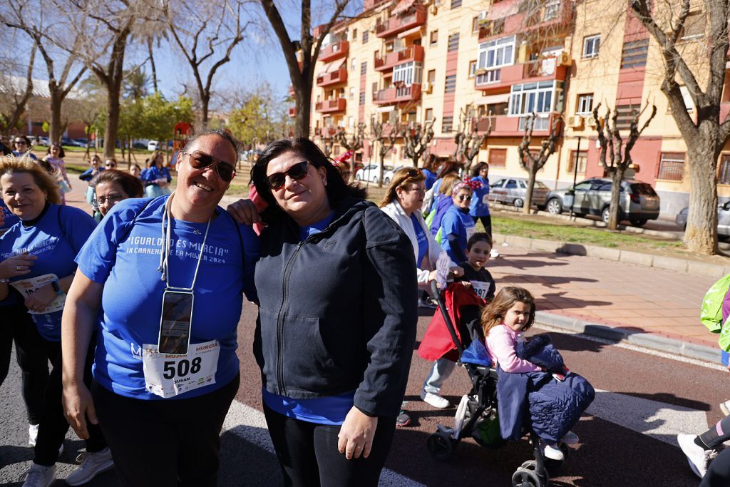 Imágenes del recorrido de la Carrera de la Mujer: avenida Pío Baroja y puente del Reina Sofía (II)