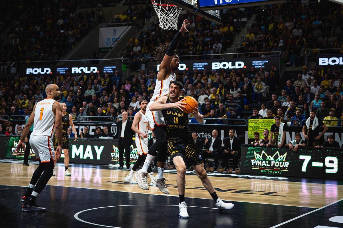 Shermadini, mejor jugador del partido entre Canarias y Galatasaray y MVP de los cuartos de la Champions.