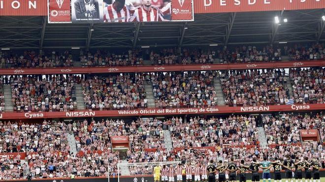 El Sporting vuelve a clase en El Molinón con un empate y deberes por hacer
