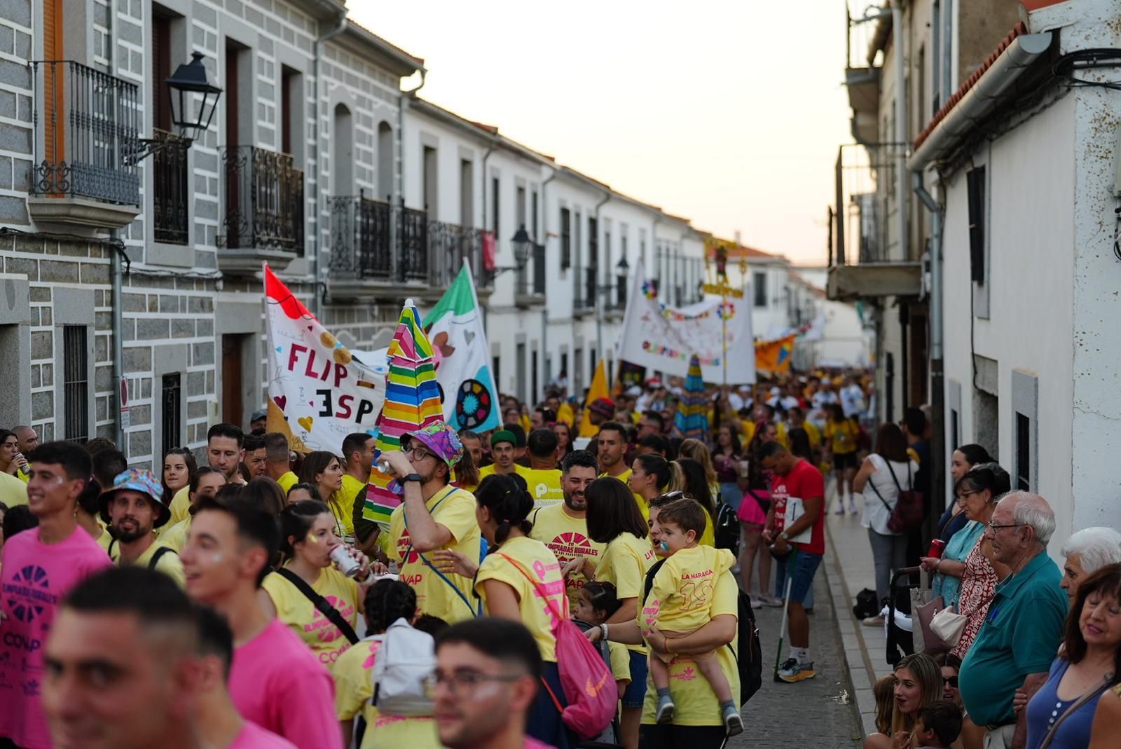 Una multitudinaria ceremonia inaugural abre las Olimpiadas Rurales de Los Pedroches