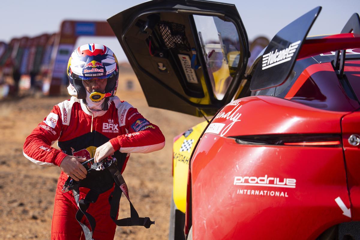 Sebastian Loeb durante una etapa del Rally Dakar 2024