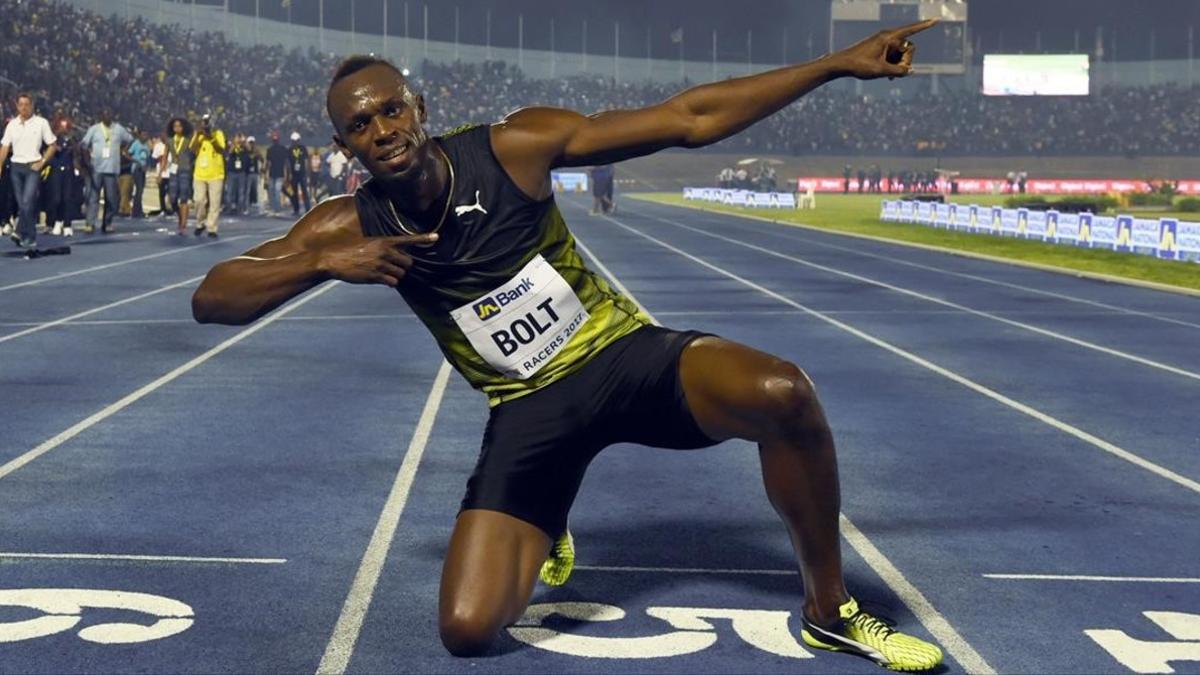 rpaniagua38842544 topshot   usain bolt  c  of jamaica reacts after winning his170611175151