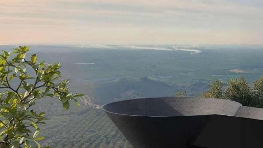 Vídeo: Así será el nuevo mirador en una emblemática montaña de Castellón