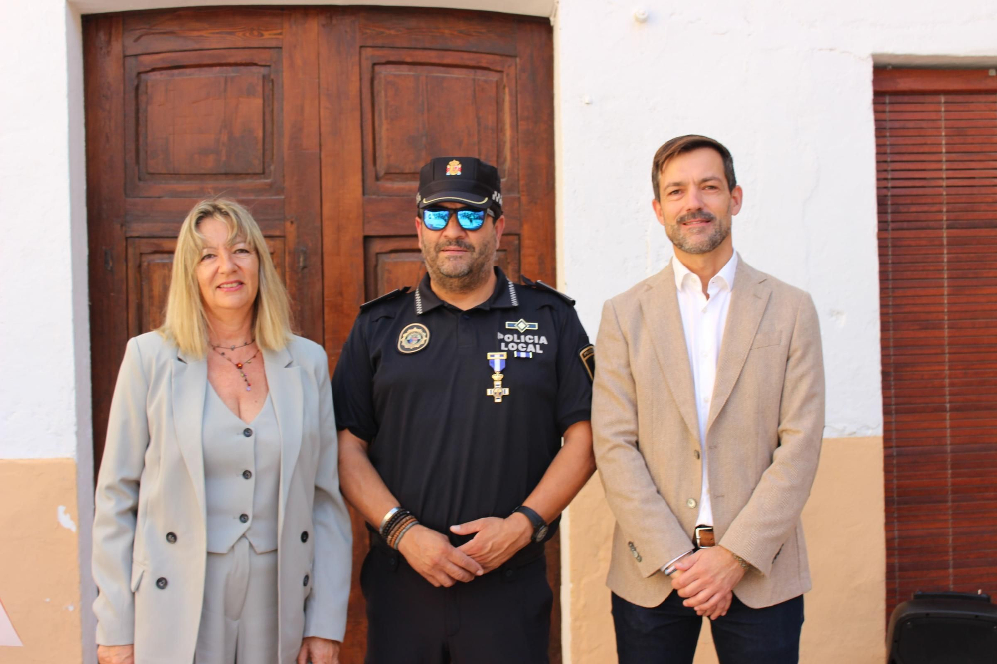 El Jefe de la Policia de Benitatxell se jubila tras 34 años de servicio
