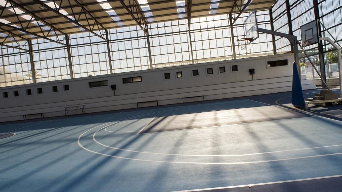El pabellón del polideportivo de Bellreguard