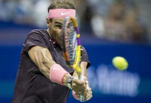 Rafa Nadal, ante Rinky Hijikata en el Abierto de EEUU.