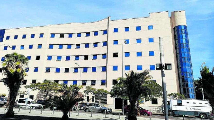 Palacio de Justicia de Santa Cruz de Tenerife. |