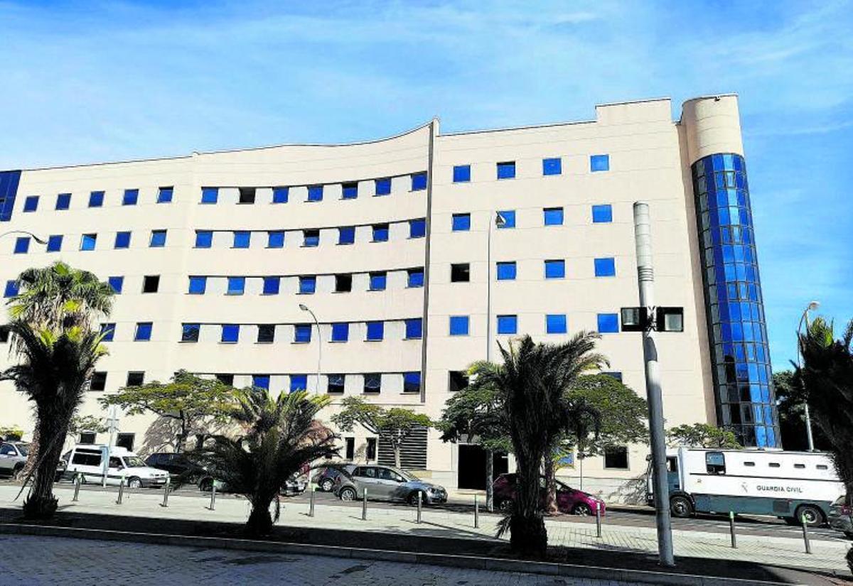 Palacio de Justicia de Santa Cruz de Tenerife. |