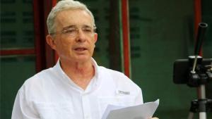 Álvaro Uribe, expresidente de Colombia.