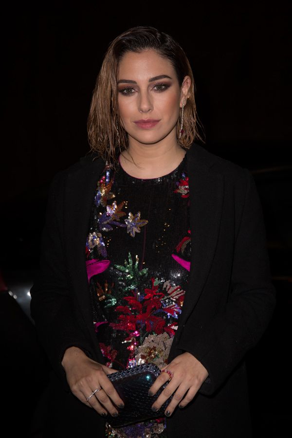 La actriz Blanca Suárez con look de noche