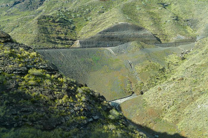 Apertura del primer tramo de la carretera de La ...