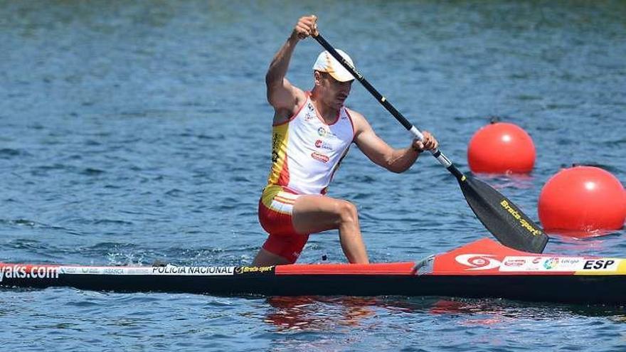 Tono Campos fue campeón de Europa en 2016 en el Lérez. // R. Vázquez