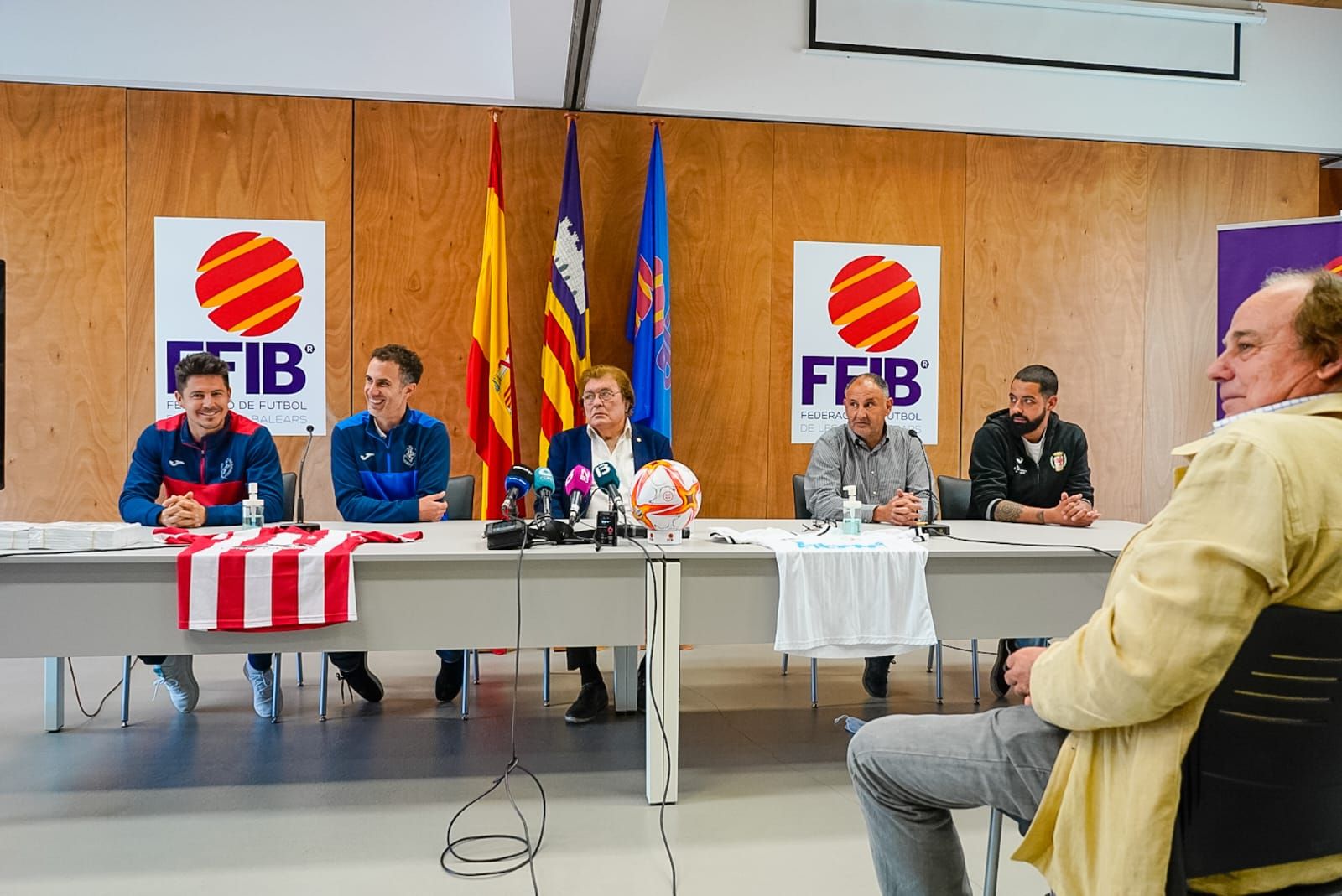 Presentación del play-off de Tercera División en la FFIB