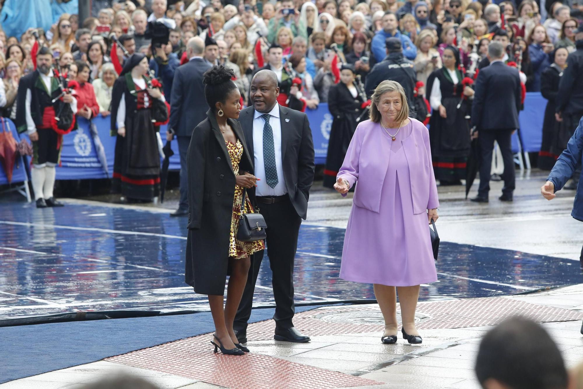 EN IMÁGENES: Así fue la alfombra azul de los Premios Princesa de Asturias 2023