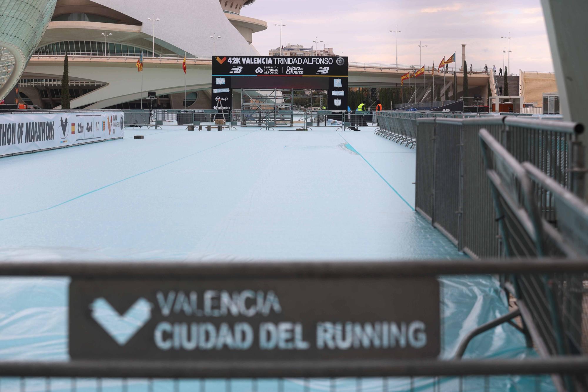 Preparativos para el Maratón Valencia Trinidad Alfonso 2022