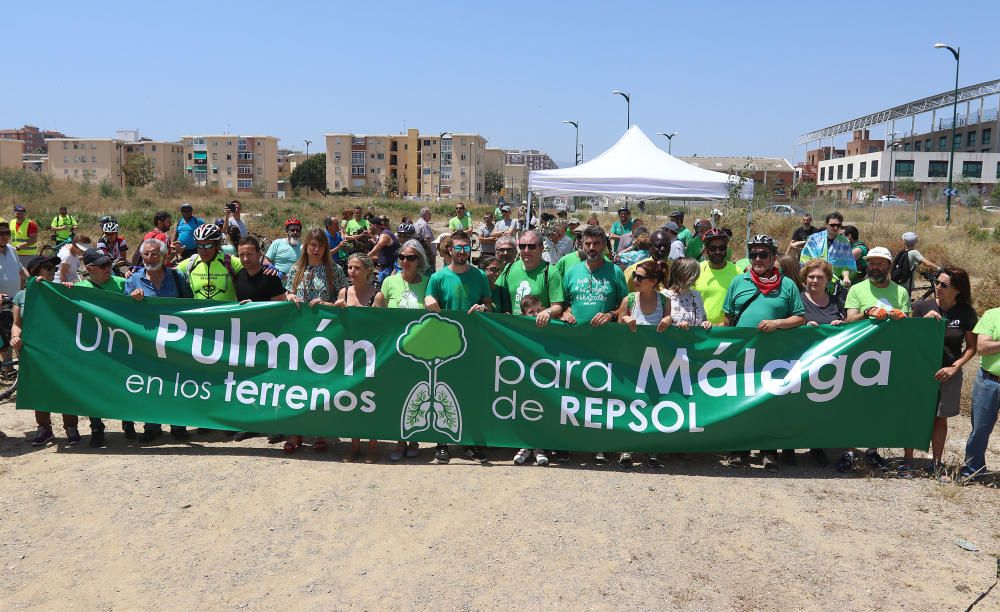 II Marcha en Bici por el Bosque Urbano en Repsol