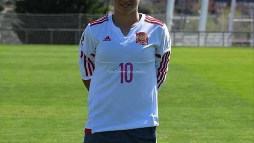 Nerea Vicente, en la lista de la selección sub-17
