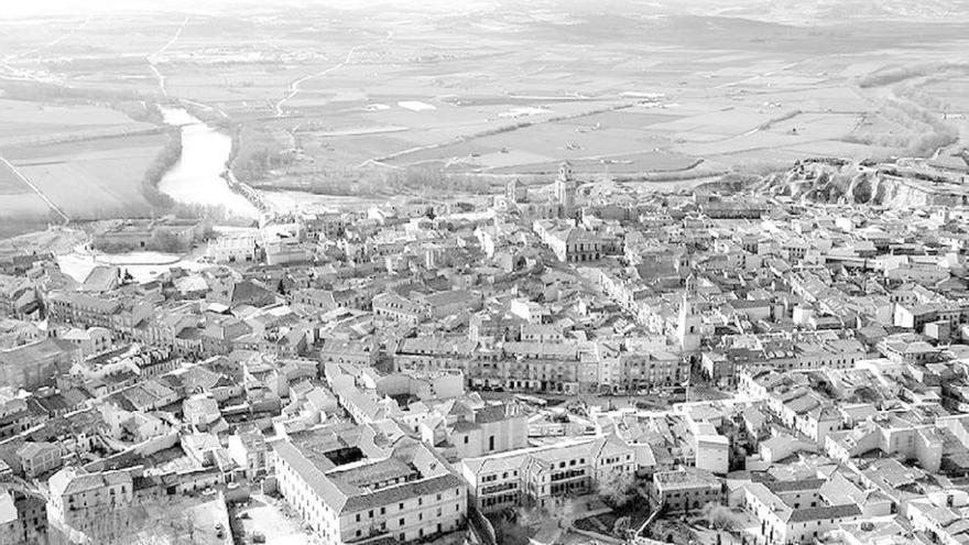 Vista aérea de la ciudad. Foto