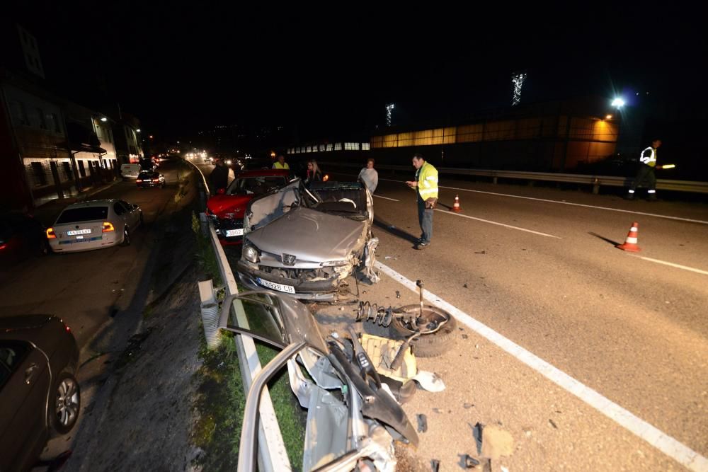 Accidente en el Corredor del Nalón