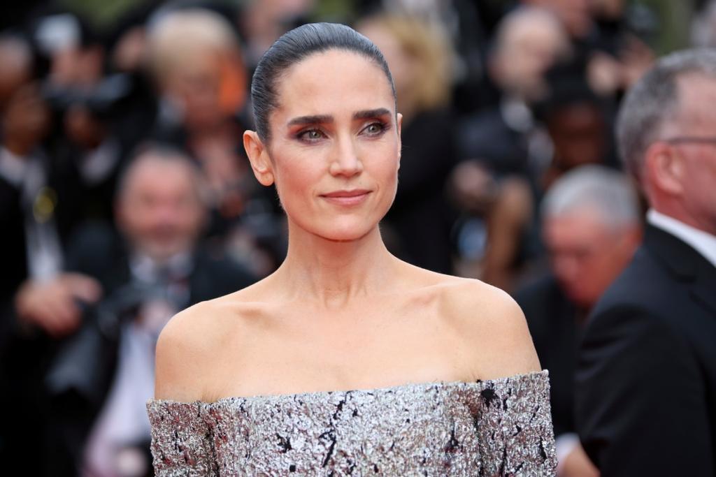 Jennifer Connelly con un vestido de Louis Vuitton en el Festival de Cine de Cannes 2022