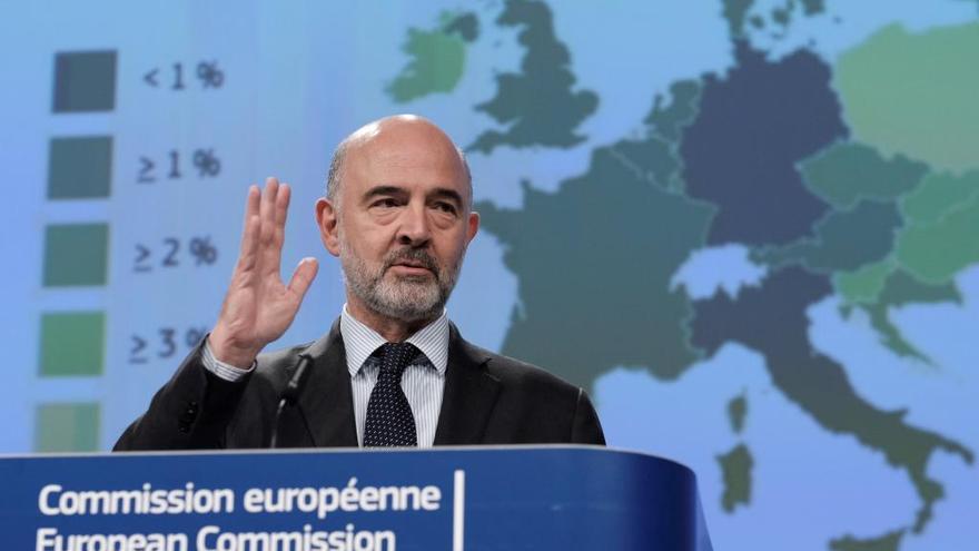 El comisario de Asuntos Económicos, Pierre Moscovici.