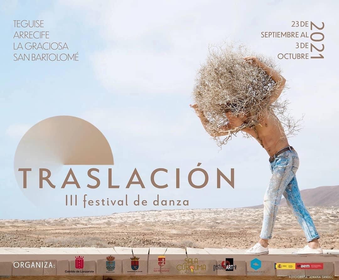 Cartel del III Festival de Danza Traslación.