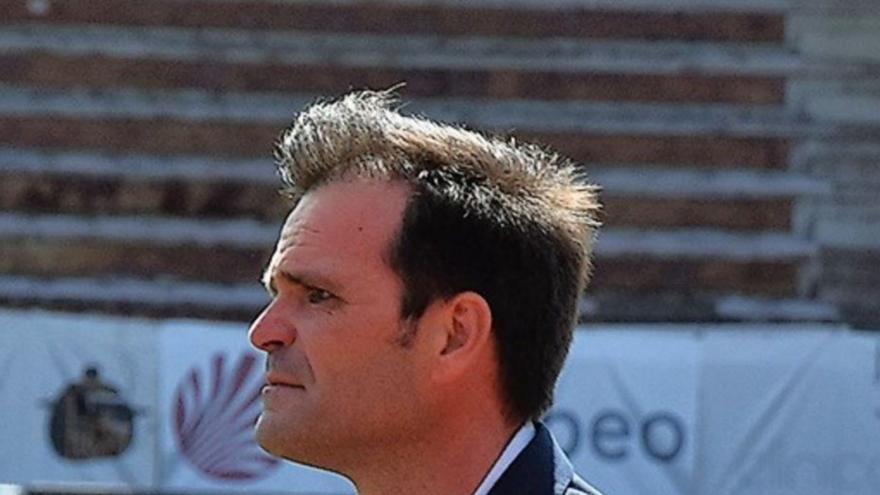 Juan Carlos Andrés, entrenador de la Sociedad Deportiva Compostela