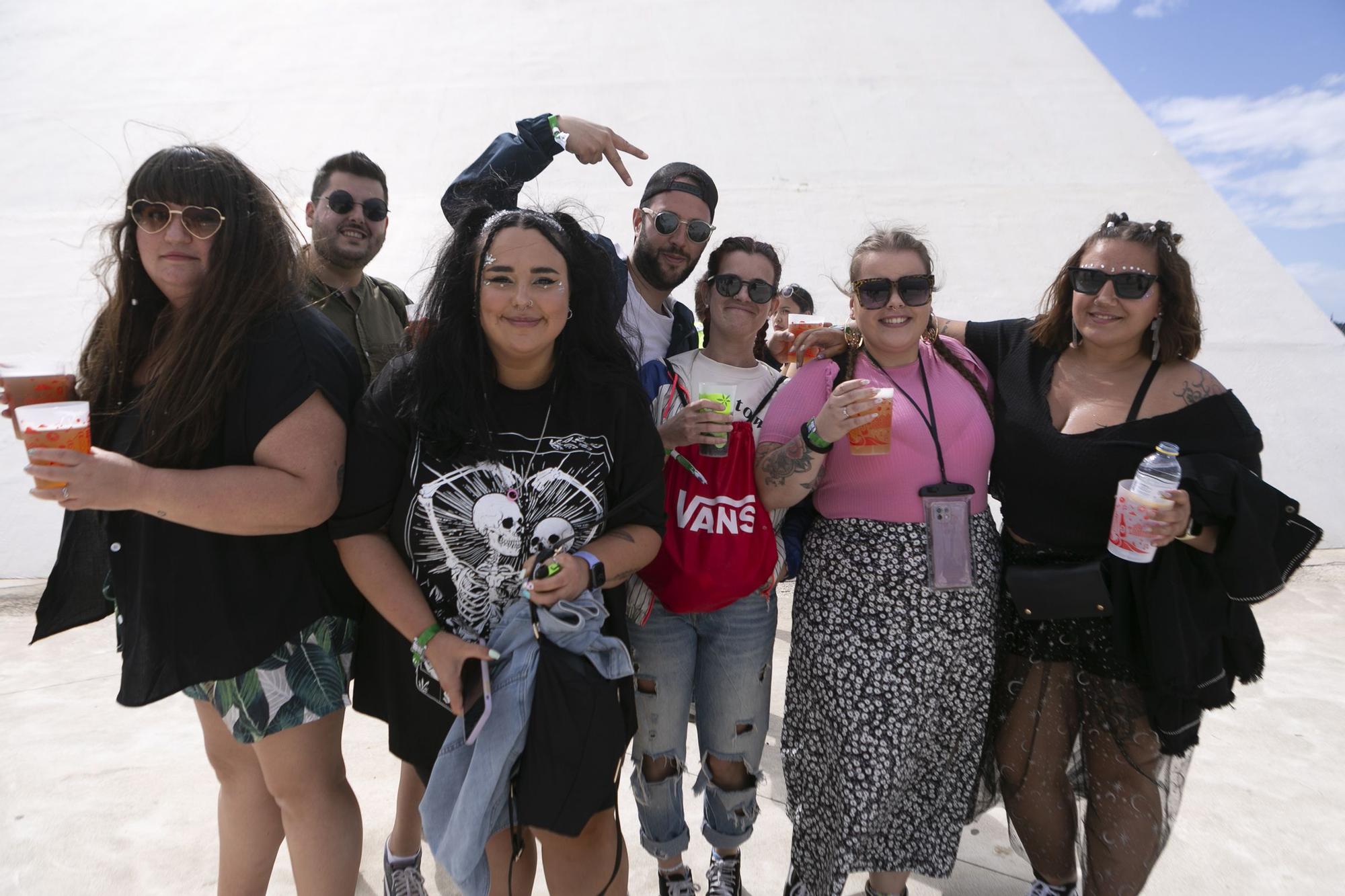 Asistentes al Reggaeton Beach Festival de Avilés