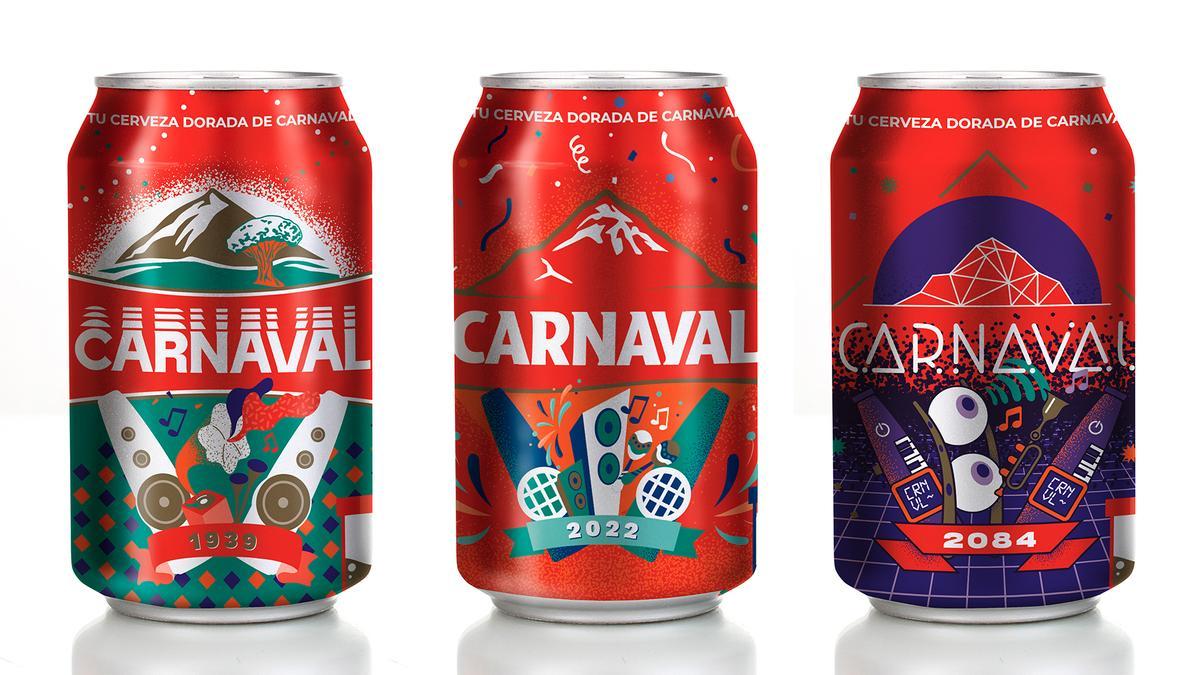 Serie limitada de latas de Dorada para el Carnaval de junio.