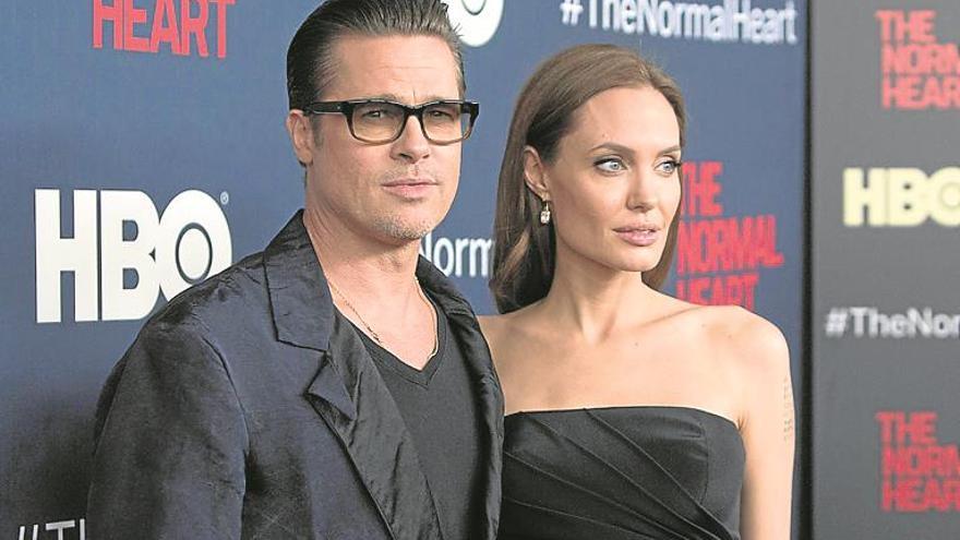 Angelina y Brad Pitt se dan una tregua