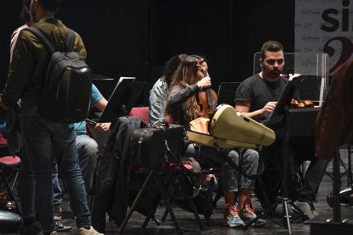 13-11-19 GENTE Y CULTURA. TEATRO DE LAS CULTURAS . CRUCE DE ARINAGA, ARGUIMES. Música. Reportaje con los protagonistas de 'México Sinfónico'. Fotos: Juan Castro.  | 13/11/2019 | Fotógrafo: Juan Carlos Castro