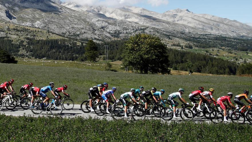 Un momento de la cuarta etapa del Tour de Francia.